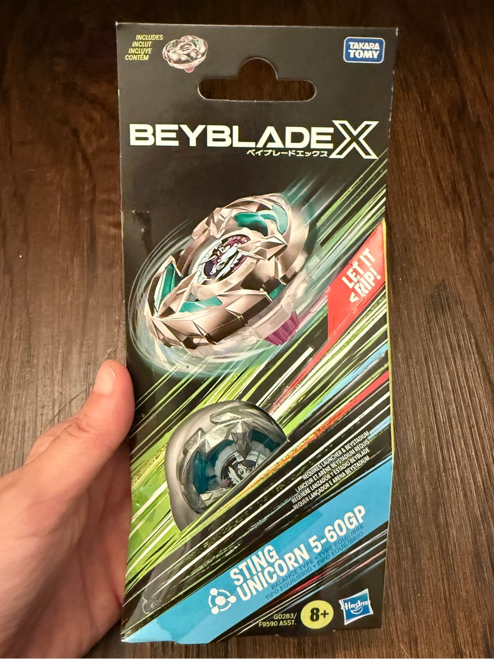 Beyblade X Series Booster STING UNICORN 5-60GP Takara Tomy New In Box Sealed